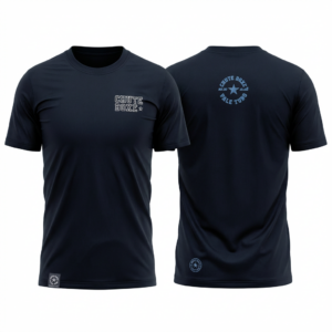 Camiseta masculina preta Chute Boxe Back